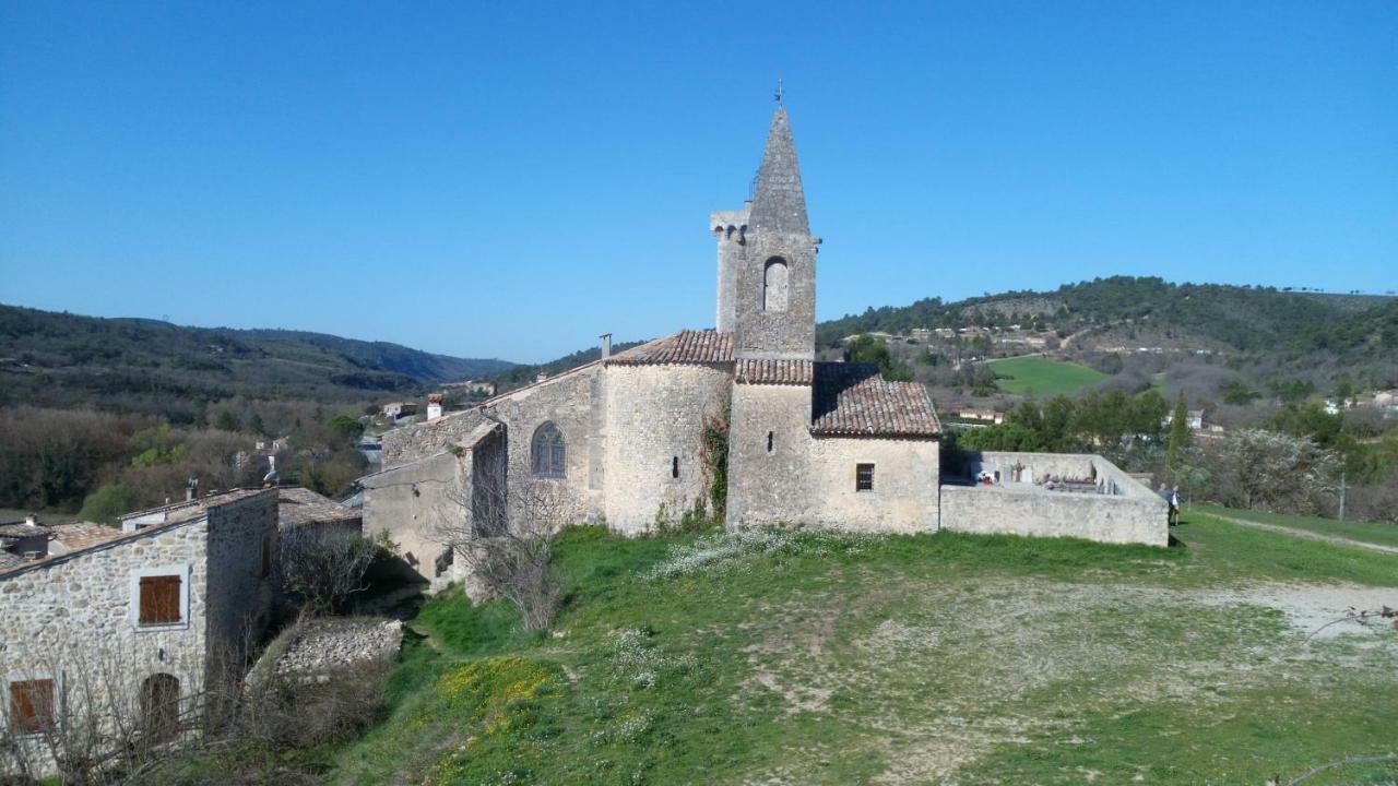Saint-Martin-de-BrômesChez Gilles Mathアパートメント エクステリア 写真